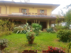 2 bedrooms appartement with furnished garden and wifi at San Mauro Pascoli 3 km away from the beach